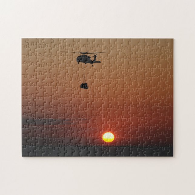 U.S. Navy MH-60S Seahawk Jigsaw Puzzle (Horizontal)