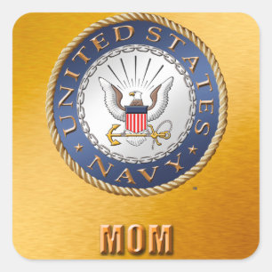 U.S. Navy Mom Sticker