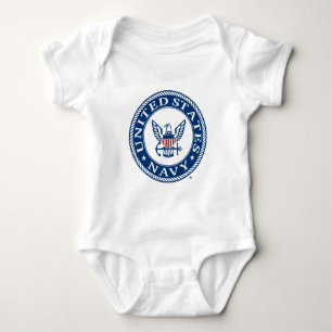 U.S. Navy   Navy Alt Emblem Baby Bodysuit