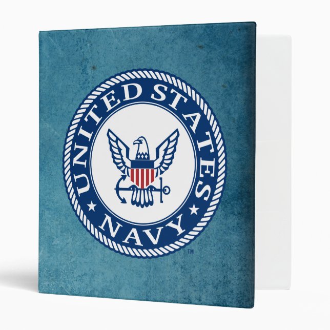 U.S. Navy | Navy Alt Emblem Binder (Front/Inside)