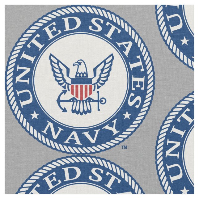 U.S. Navy | Navy Alt Emblem Fabric (Close Up)
