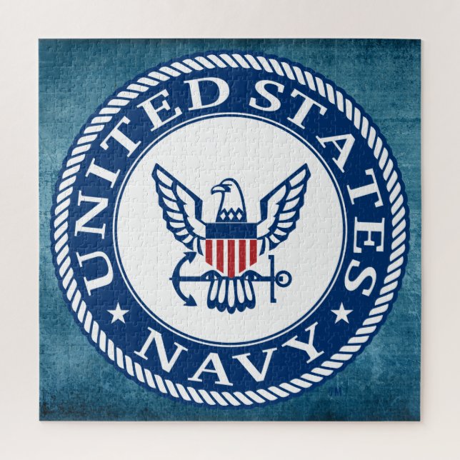 U.S. Navy | Navy Alt Emblem Jigsaw Puzzle (Vertical)