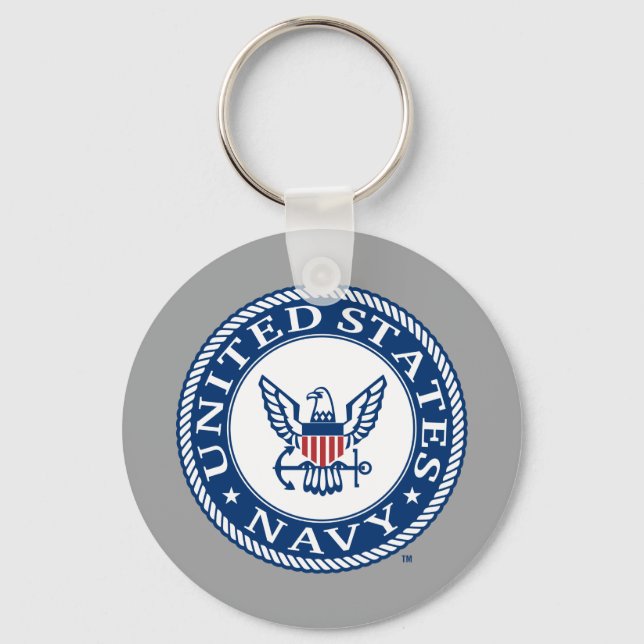 U.S. Navy | Navy Alt Emblem Keychain (Front)