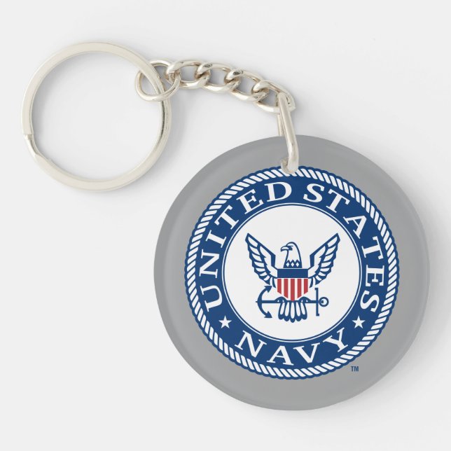 U.S. Navy | Navy Alt Emblem Keychain (Front)