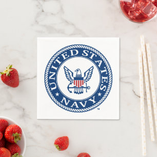 U.S. Navy Navy Alt Emblem Napkin