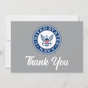 U.S. Navy   Navy Alt Emblem Thank You Card