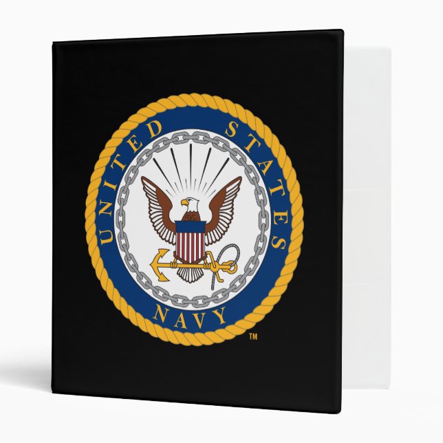 U.S. Navy | Navy Emblem Binder (Front/Inside)