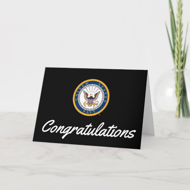 U.S. Navy | Navy Emblem Card (Front)
