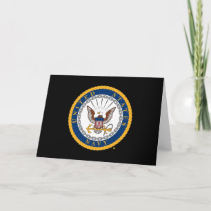 U.S. Navy   Navy Emblem Card