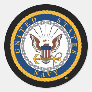 U.S. Navy | Navy Emblem Classic Round Sticker