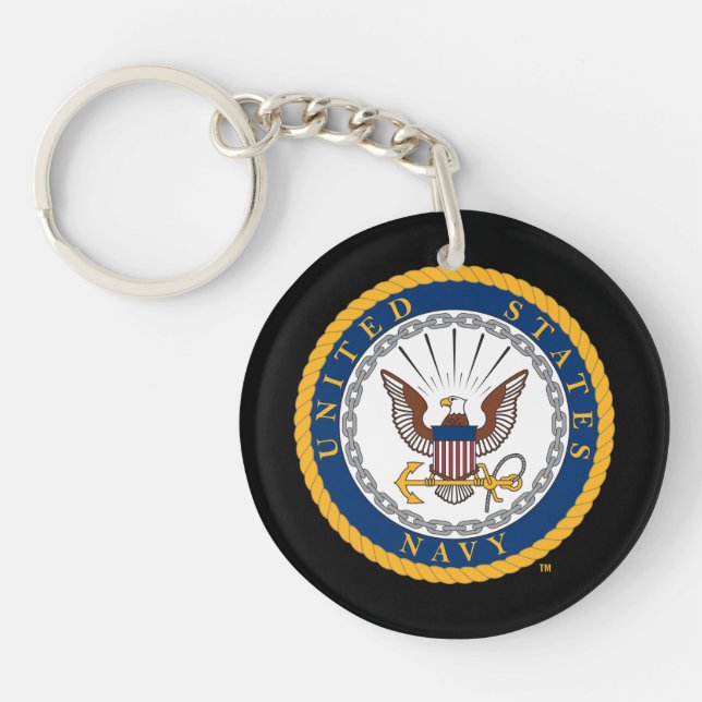 U.S. Navy | Navy Emblem Keychain (Front)