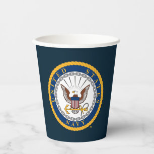 U.S. Navy Navy Emblem Paper Cups