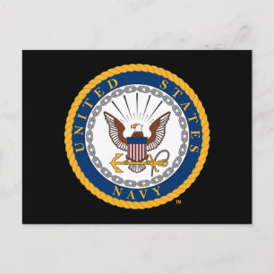 U.S. Navy   Navy Emblem Postcard