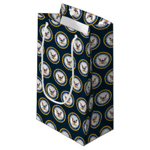 U.S. Navy   Navy Emblem Small Gift Bag