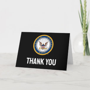 U.S. Navy   Navy Emblem Thank You Card