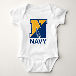 U.S. Navy   Navy Initial N Baby Bodysuit