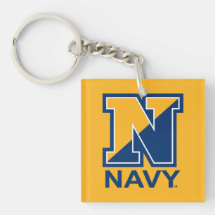 U.S. Navy Navy Initial N Keychain