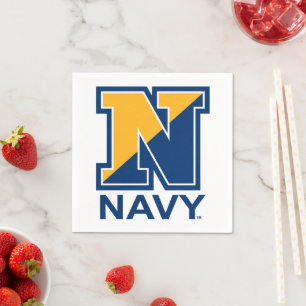 U.S. Navy Navy Initial N Napkin