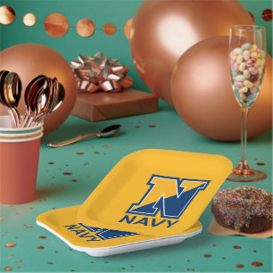 U.S. Navy   Navy Initial N Paper Plate