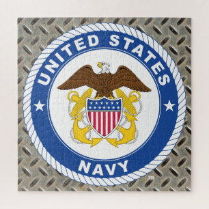 U.S. Navy   Officer Crest Jigsaw Puzzle