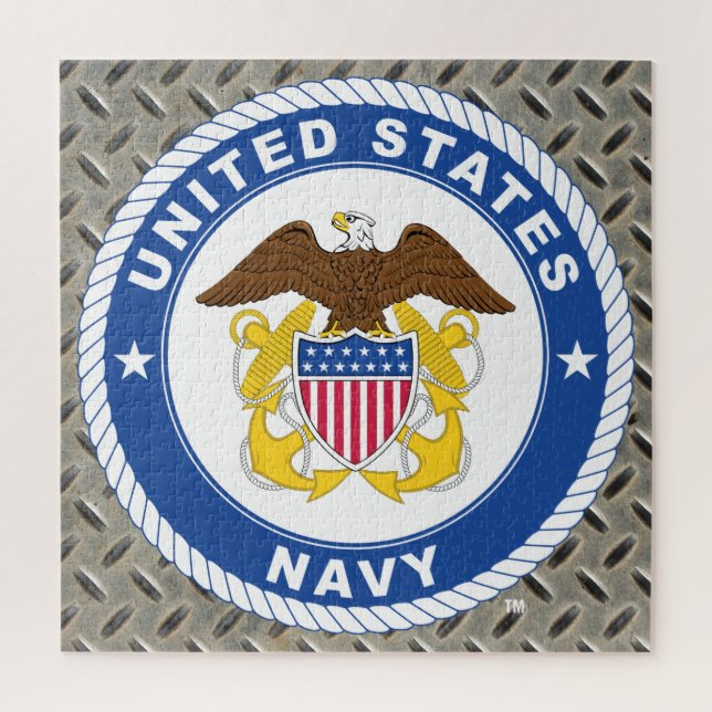 U.S. Navy | Officer Crest Jigsaw Puzzle (Vertical)
