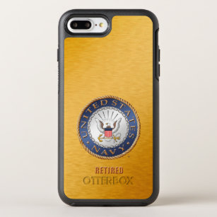 U.S. Navy Retired iPhone & Samsung Otterbox Cases