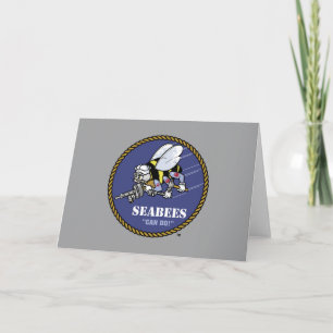 U.S. Navy   Seabees Card