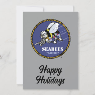 U.S. Navy   Seabees Holiday Card