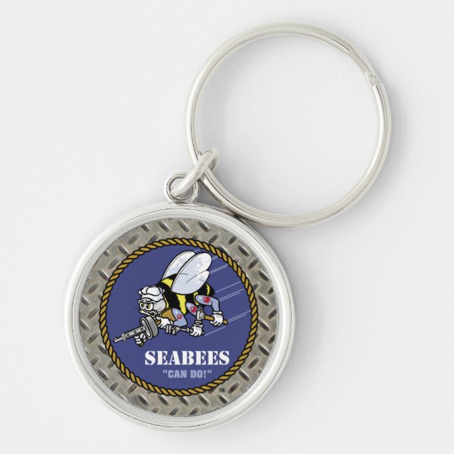 U.S. Navy | Seabees Keychain (Front)