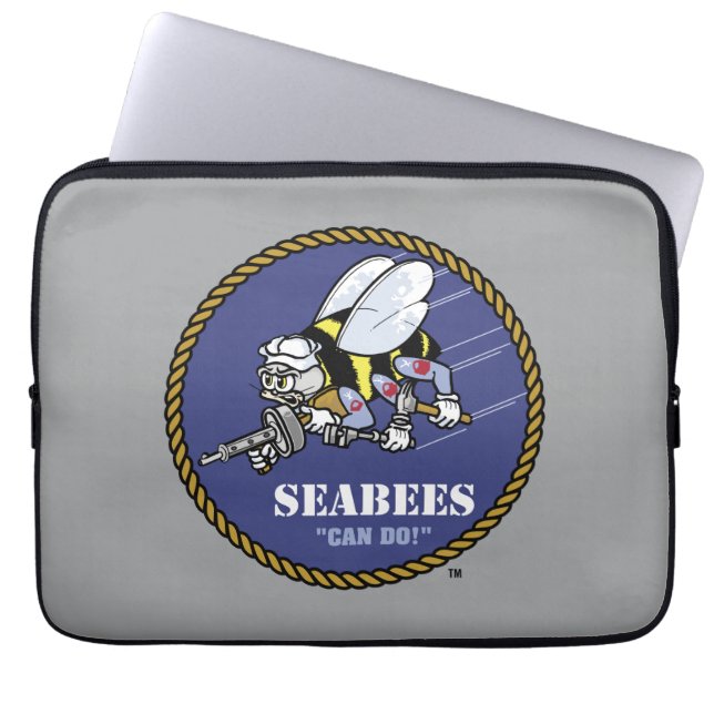 U.S. Navy | Seabees Laptop Sleeve (Front)