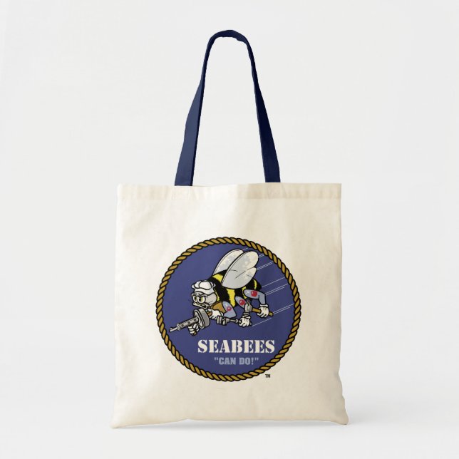 U.S. Navy | Seabees Tote Bag (Front)