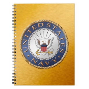 U.S. Navy Spiral Photo Notebook
