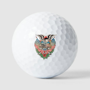 U.S. Navy Tattoo Golf Balls