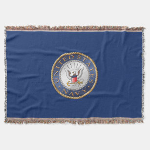 U.S. Navy Throw Blanket