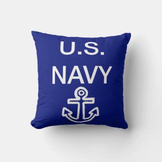 U.S. Navy Throw Pillow