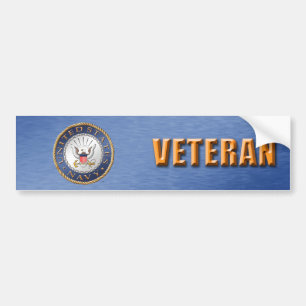 U.S. Navy Veteran Bumper Sticker
