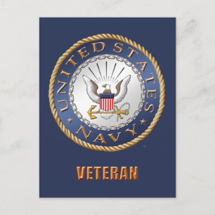 U.S. Navy Veteran Postcard