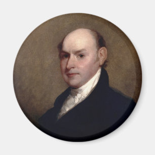 U.S. President John Quincy Adams by Gilbert Stuart Magnet