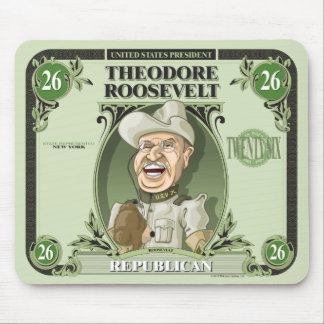 U.S. Presidents Mousepad: #26 Theodore Roosevelt Mouse Pad