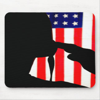 U.S. Soldier Silhouette Mousepad