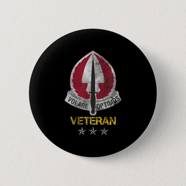 U.s Special Operations Aviation Command Veteran Ve 2 Inch Round Button (Front)