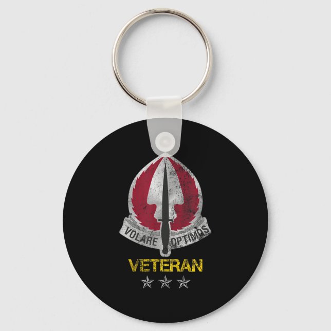 U.s Special Operations Aviation Command Veteran Ve Keychain (Front)