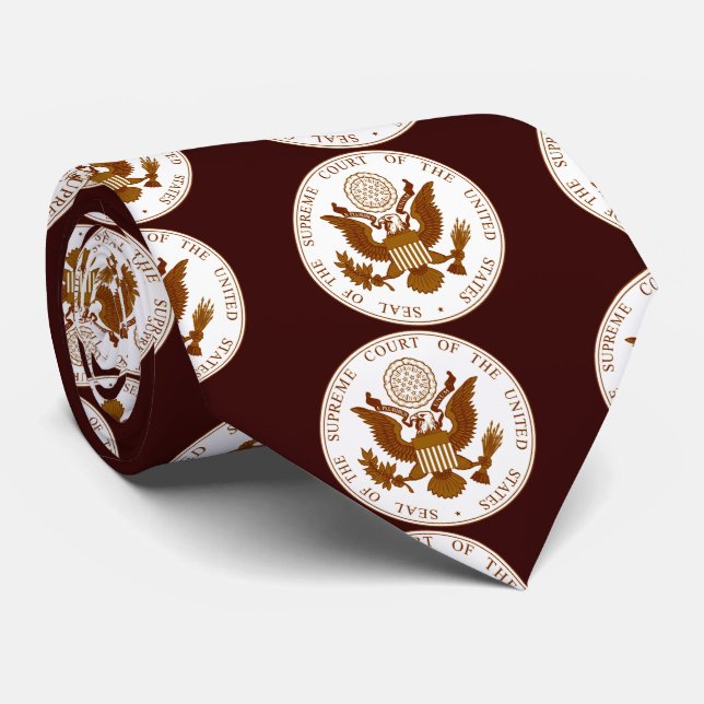 U.S. Supreme Court Seal Tie (Rolled)