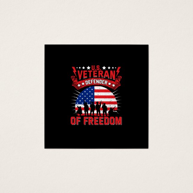 u.s. veteran defender of freedom (Front)