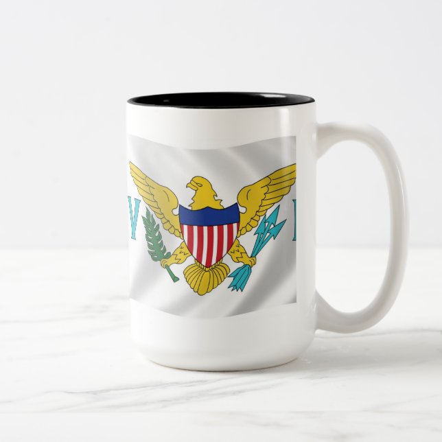 U.S. Virgin Islands Flag Mug (Right)