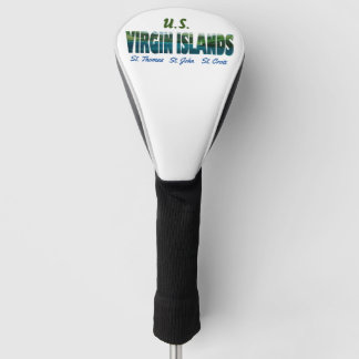 U.S. Virgin Islands Golf Head Cover