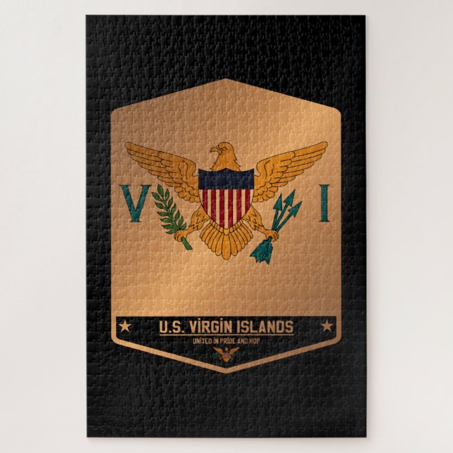 U.S. Virgin Islands Jigsaw Puzzle (Vertical)