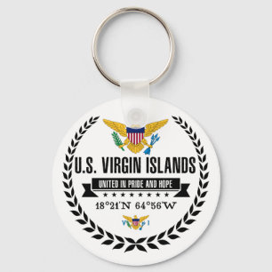 U.S. Virgin Islands Keychain