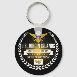 U.S. Virgin Islands Keychain