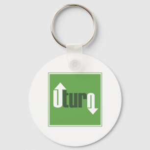 U-Turn Keychain